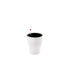 Elegant white glossy planter with self-watering feature – GL 1011.