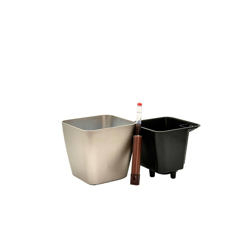 GL1012 planter parts – outer pot, inner pot, self-watering indicator